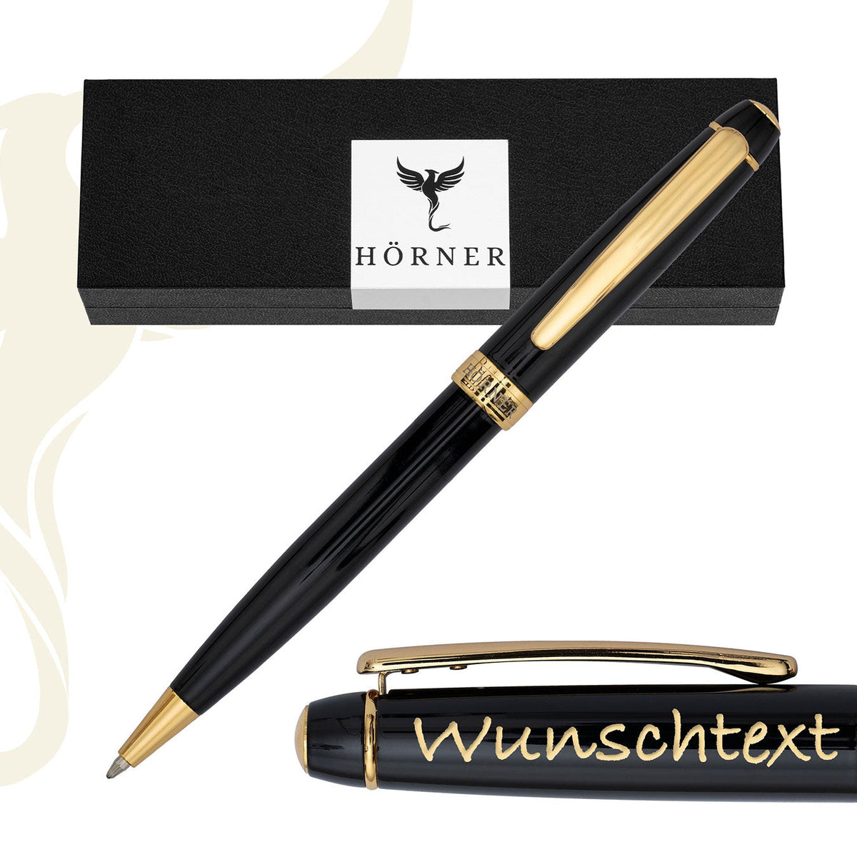 Horner | Nobilis | Ballpoint Pen | Black-GT