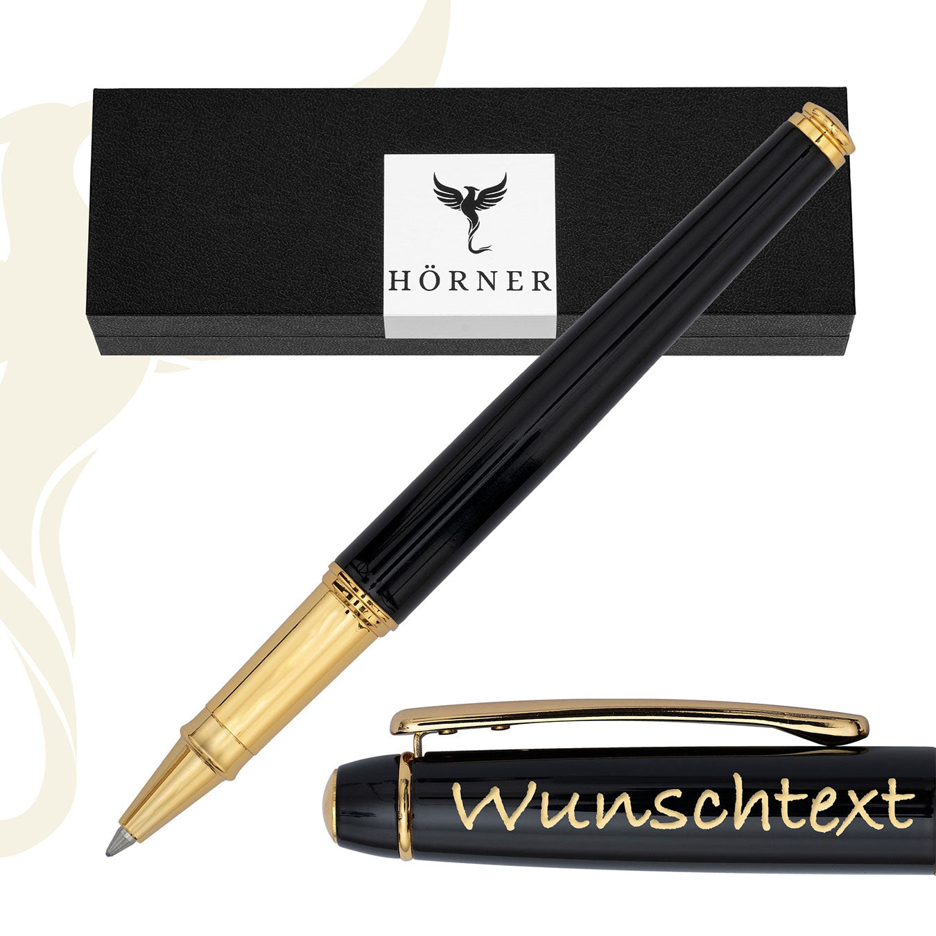 Horner | Nobilis | Rollerball Pen | Black-GT