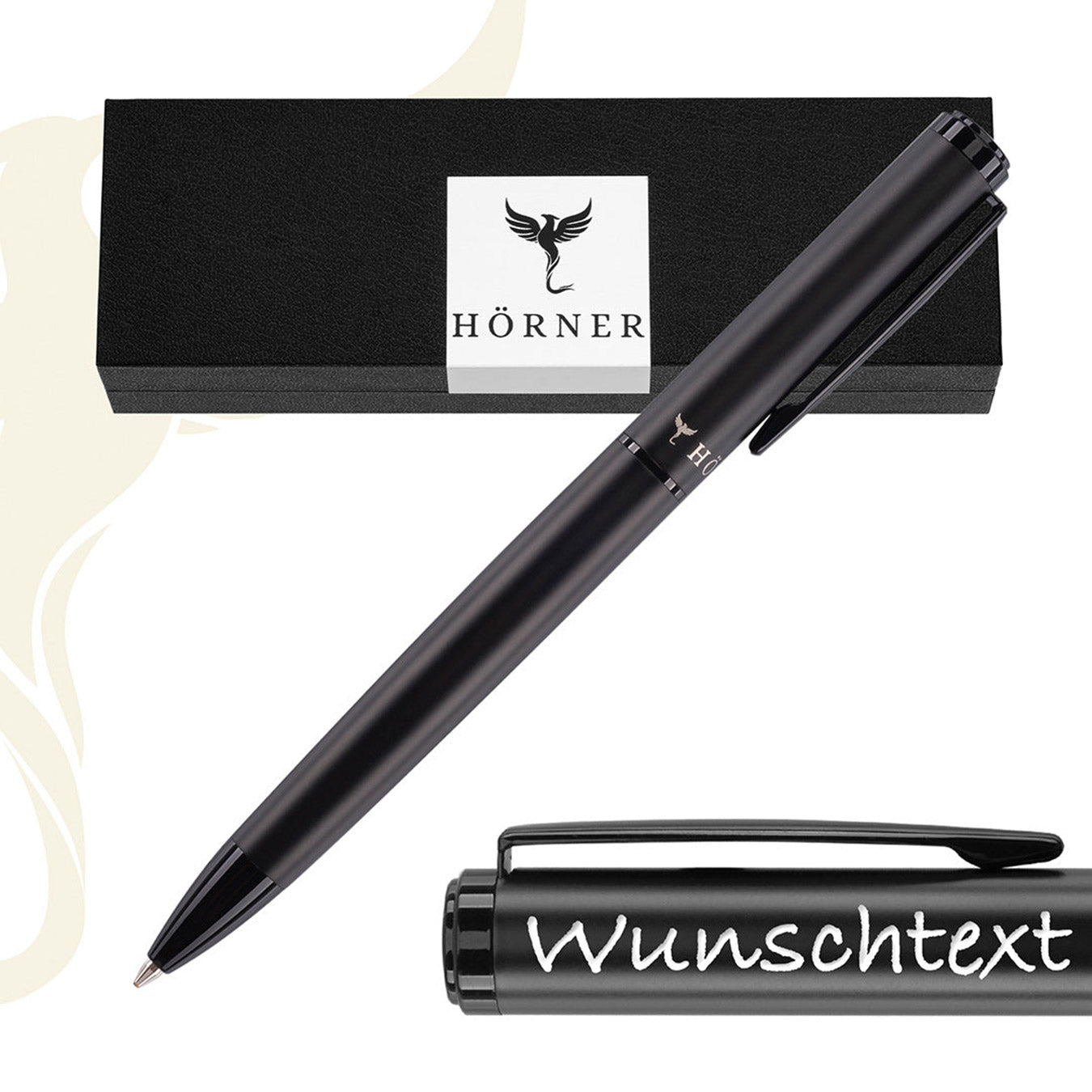 Horner | Silva | Ballpoint Pen | Matte Black