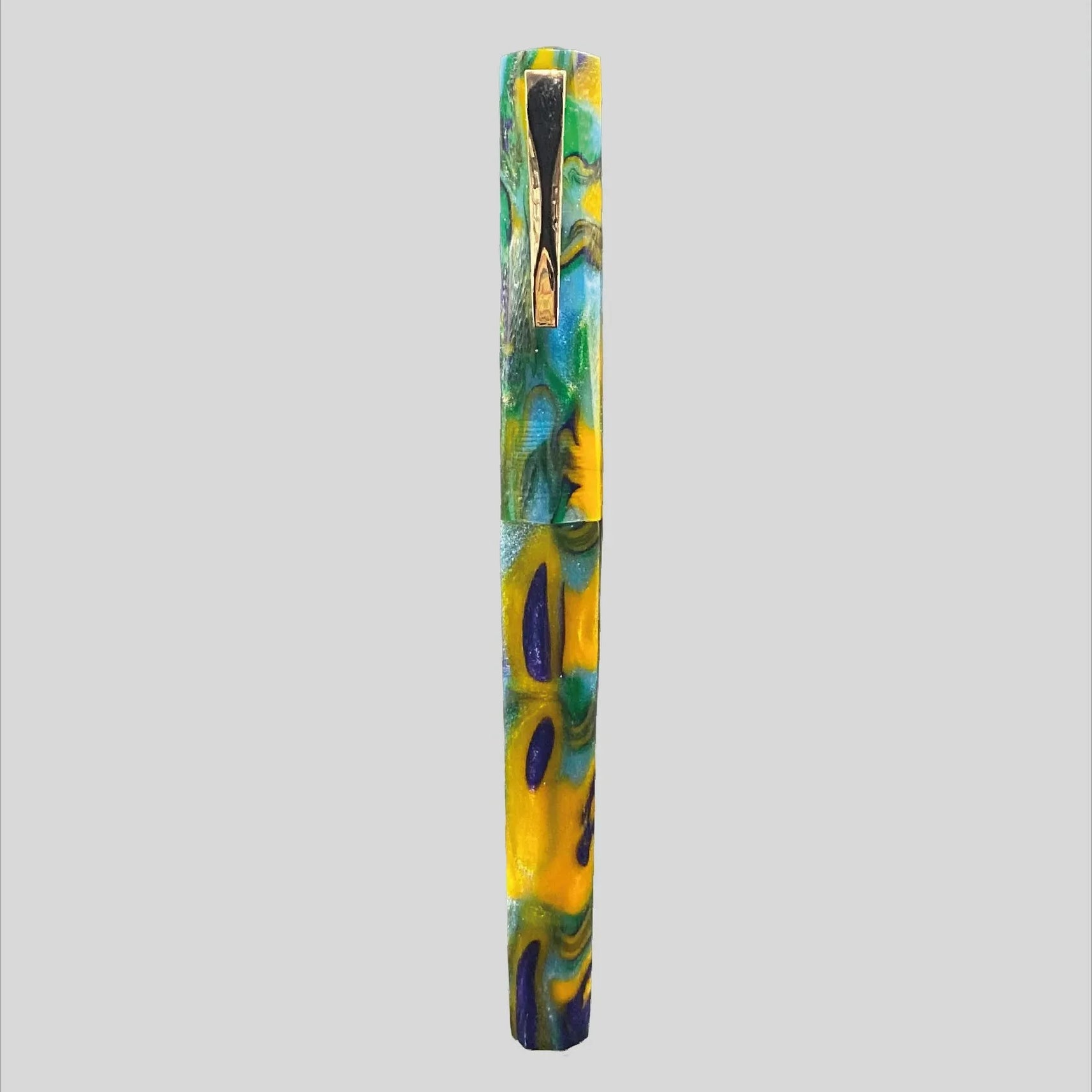 GIOIA Sephora Peacock Fountain Pen - Gold Trim