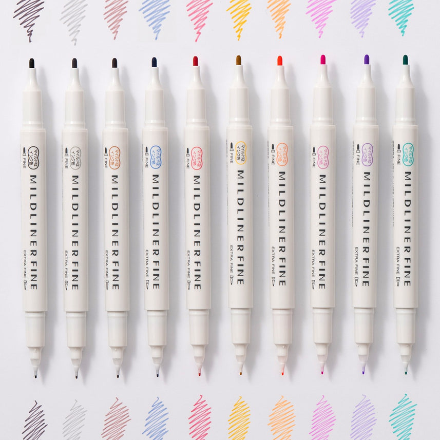 Zebra | Highlighter | Mildliner Fine | Limited Edition | WYT9