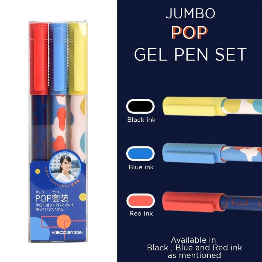 JUMBO Gel Pen Set 0.5mm - INDOFUTURE - Gel Pens