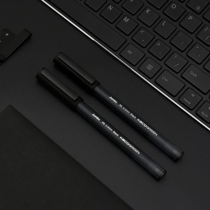 Jumbo Large Capacity 0.5mm Gel Pens-Pack of 10 - INDOFUTURE - Jumbo Pack of 10 - Gel Pens