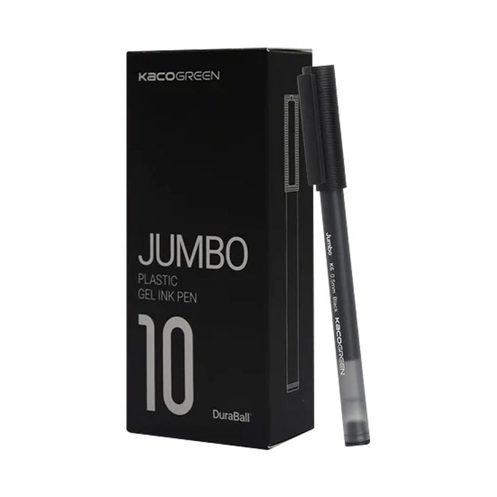 Jumbo Large Capacity 0.5mm Gel Pens-Pack of 10 - INDOFUTURE - Jumbo Pack of 10 - Gel Pens