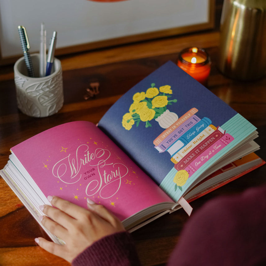 7mm Between the Lines | Annual Undated Planner | Grow with the Flow