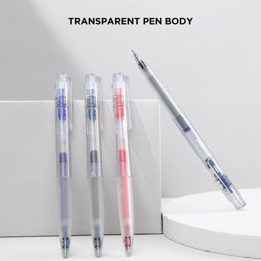K7 transparent Gel Ink Pen 0.5mm - INDOFUTURE - KQ00010002 - Gel Pens