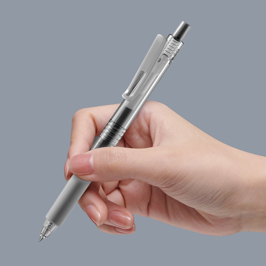 K9 Transparent 0.5mm Black Ink Gel Pen - INDOFUTURE - Gel Pens