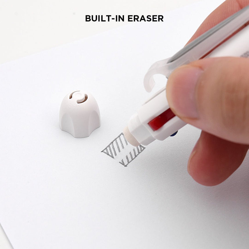 Kaco 4 in 1 Module 0.5mm Gel Pen - INDOFUTURE - Module- Black Body - Gel Pens