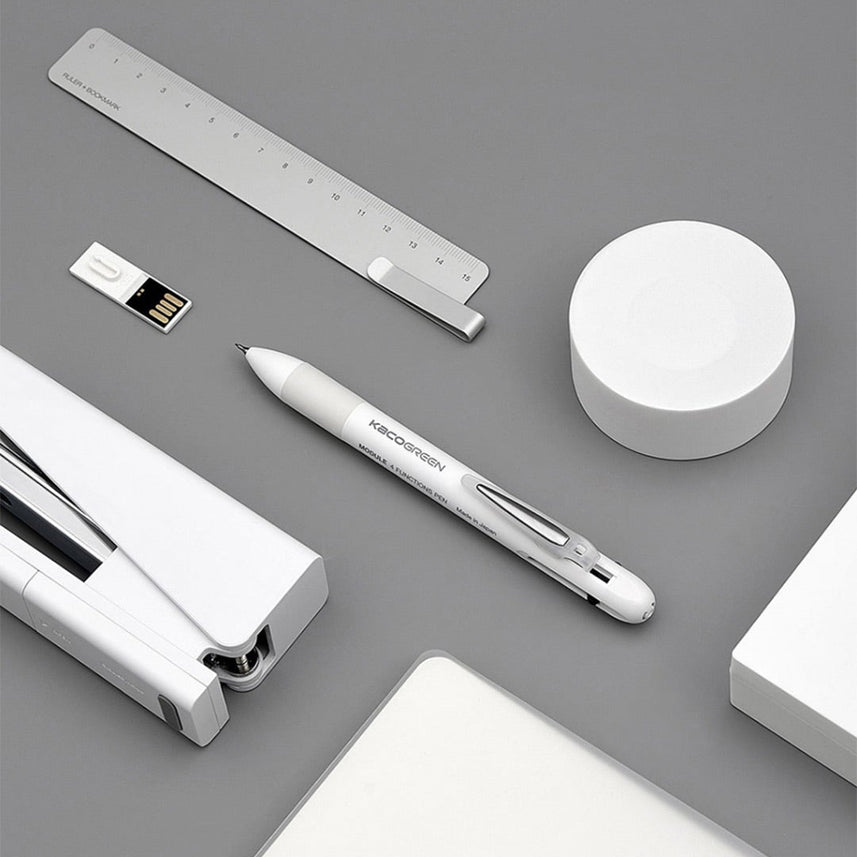 Kaco 4 in 1 Module 0.5mm Gel Pen - INDOFUTURE - Module- Black Body - Gel Pens