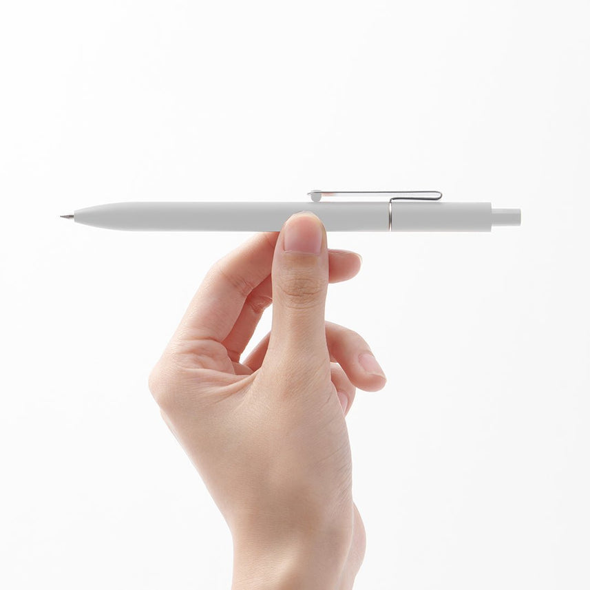 Kaco A5 PU Notebook with Midot Gel Pen Set - INDOFUTURE - Kaco A5 Simple Notebook Set White - Ruled