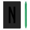 KACO A6 Notebook Letter Pen Set - INDOFUTURE - Alpha Set N - Ruled