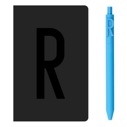 KACO A6 Notebook Letter Pen Set - INDOFUTURE - Alpha Set R - Ruled