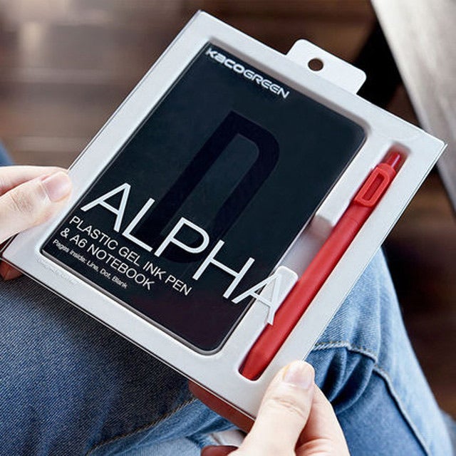 KACO A6 Notebook Letter Pen Set - INDOFUTURE - Alpha Set A - Ruled