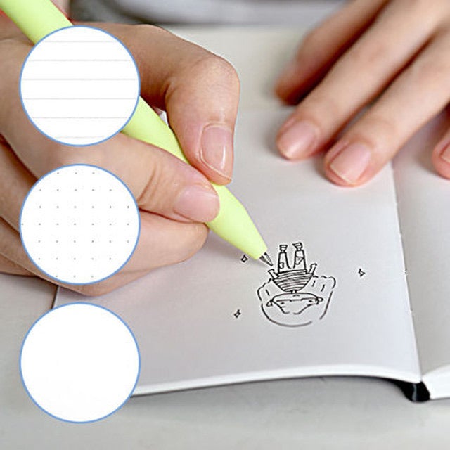 KACO A6 Notebook Letter Pen Set - INDOFUTURE - Alpha Set A - Ruled