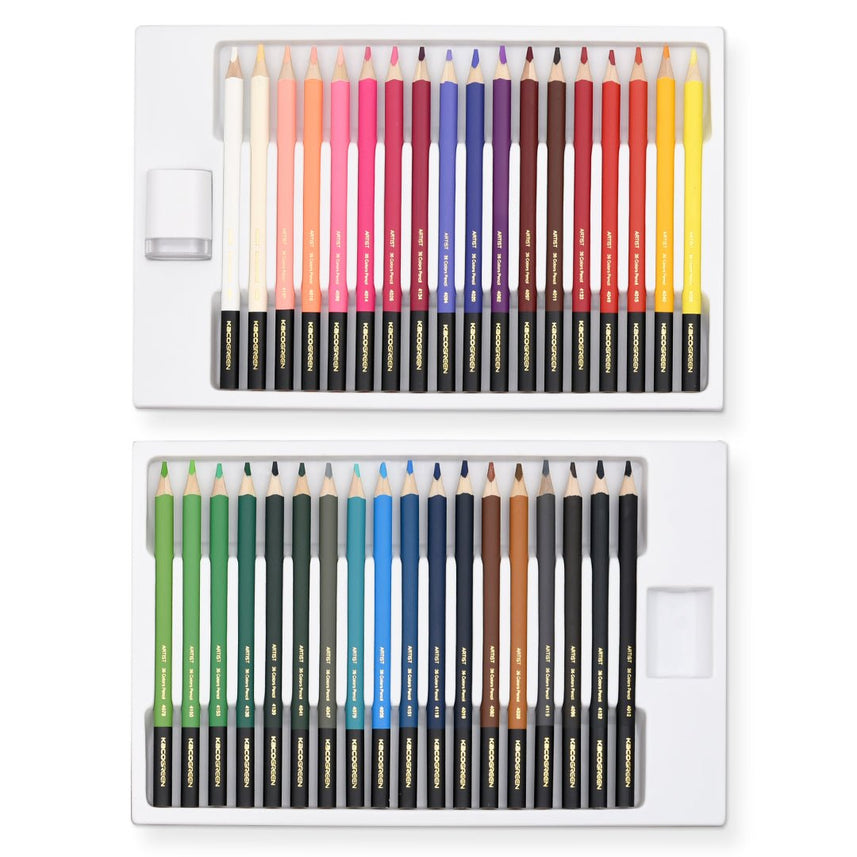 Kaco Artist Colour Pencils Set Of 36 - INDOFUTURE - Coloured Pencils