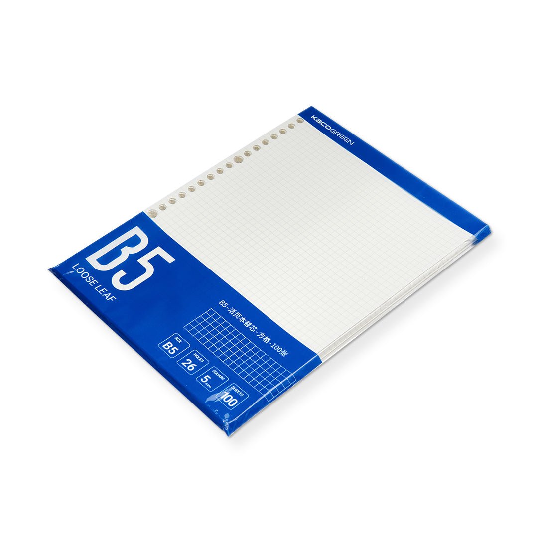 Kaco B5 Loose Sheets - Pack Of 100 - INDOFUTURE - Loose Sheets