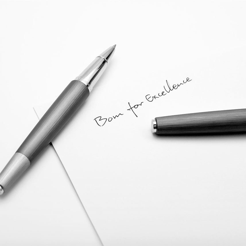 Kaco Balance Roller Pen - Black Ink - INDOFUTURE - BY00020008 - Roller Ball Pen