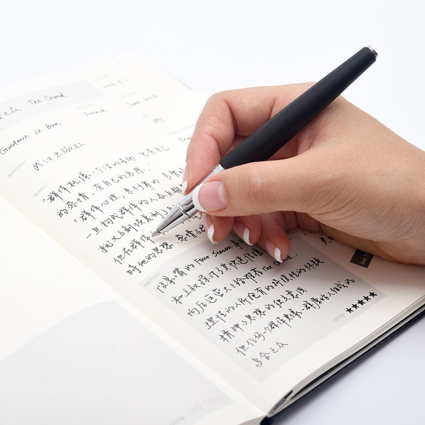 Kaco Balance Roller Pen - Black Ink - INDOFUTURE - BY00020002 - Roller Ball Pen