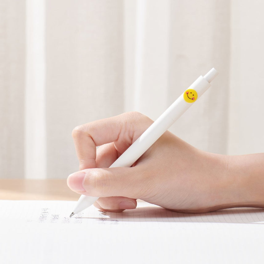 Kaco Beta Smiley World Gel Pen- Pack of 10 - INDOFUTURE - Gel Pens