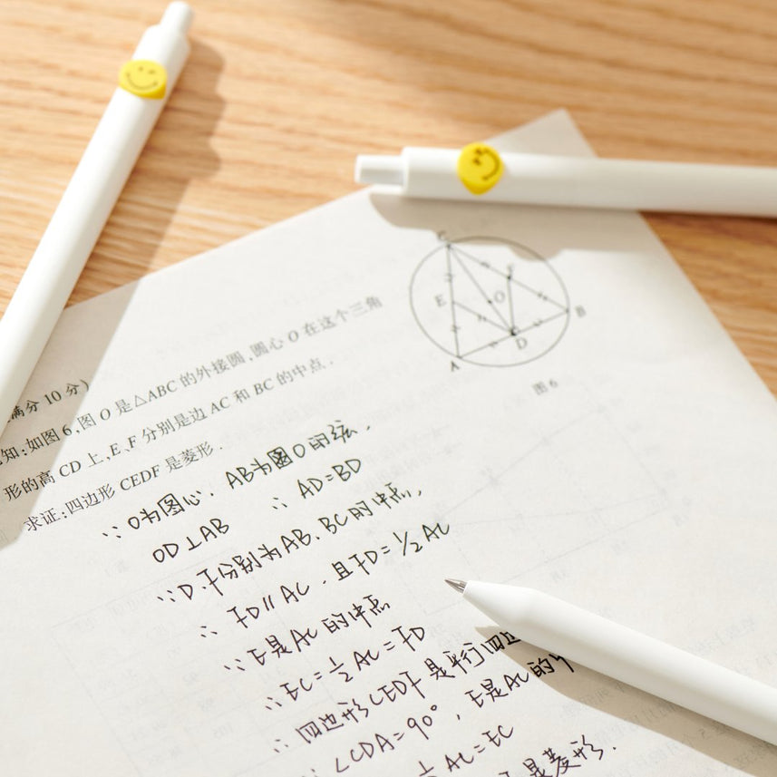 Kaco Beta Smiley World Gel Pen- Pack of 10 - INDOFUTURE - Gel Pens