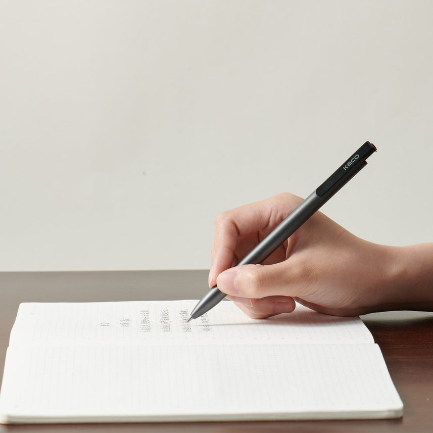 Kaco Daily Gel 0.5 Black Ink Pen - INDOFUTURE - Gel Pens