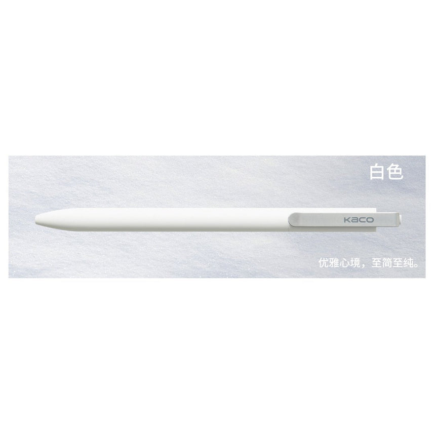 Kaco Daily Gel 0.5 Black Ink Pen - INDOFUTURE - Gel Pens