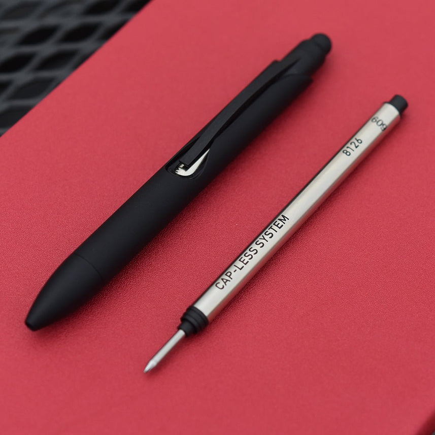 Kaco Dolphin Roller Pen - Black Ink - INDOFUTURE - DF00020002 - Roller Ball Pen