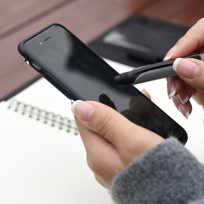 Kaco Dolphin Roller Pen - Black Ink - INDOFUTURE - DF00020006 - Roller Ball Pen