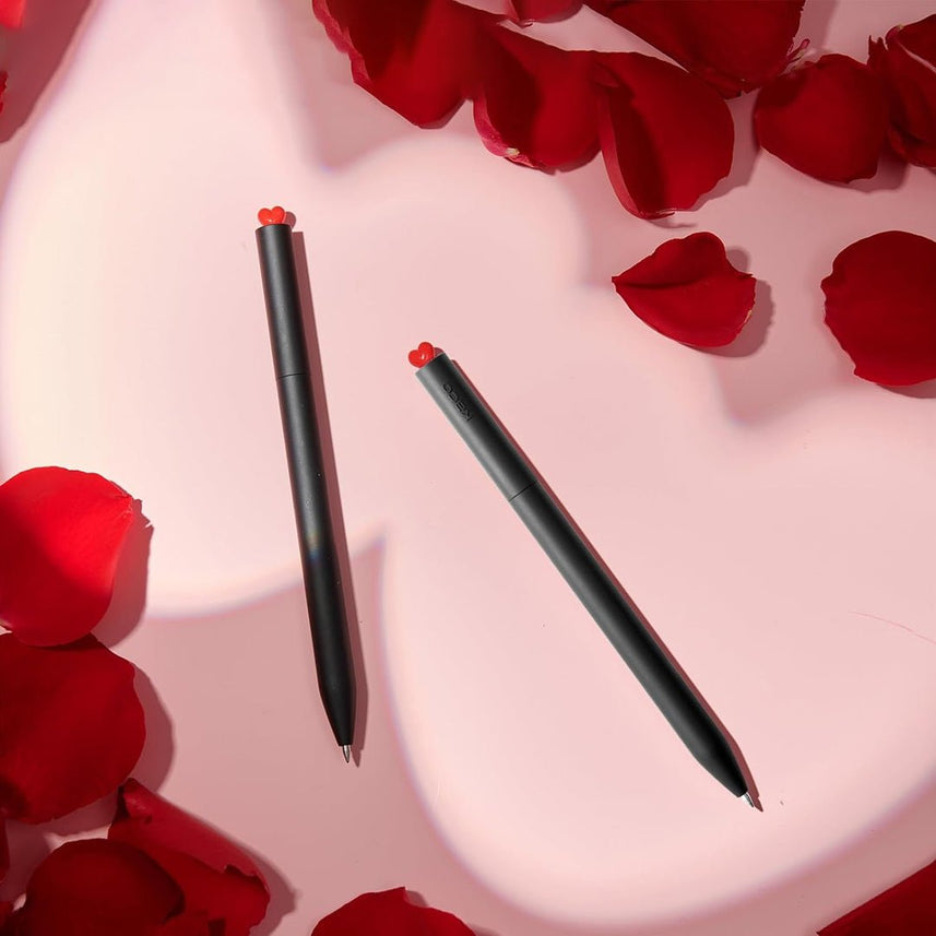 Kaco First Roller Red Heart Pen - INDOFUTURE - K1055 - Gel Pens