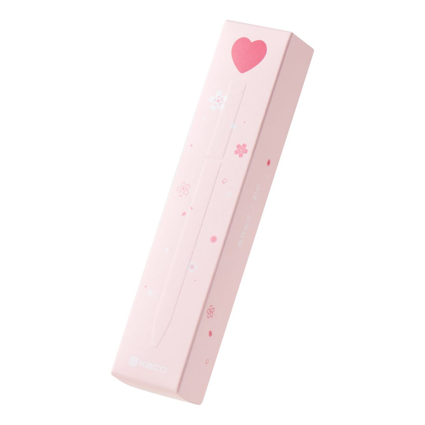 Kaco First Roller Sakura Pink Heart Pen - INDOFUTURE - Gel Pens