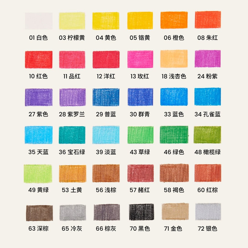 Kaco Kalor Color Pencil 36 Colors - SCOOBOO - Coloured Pencils