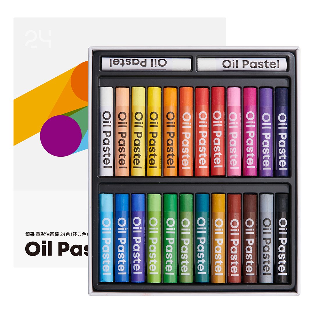 Kaco Kalor Oil Pastels Crayons - Pack of 24 and 48 crayons - INDOFUTURE - KOP - 22 - 01 - Oil Pastels