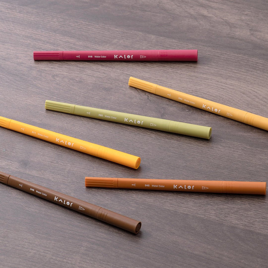 Kaco Kalor Water color pen (double tip) collaboration with National Museum - INDOFUTURE - 200025 - Highlighter