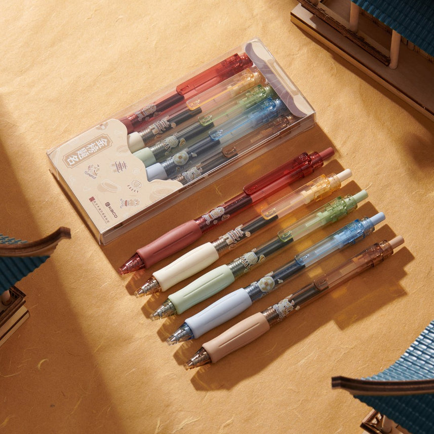 Kaco Keybo Gel Ink Pen- Champion 5 pack - INDOFUTURE - Gel Pens