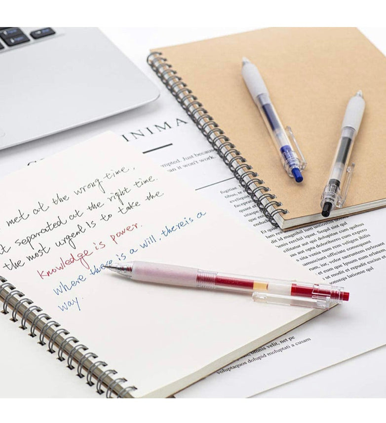 KACO KEYBO Retractable Gel Ink Pen- Pack of 3 - INDOFUTURE - GEL PENS