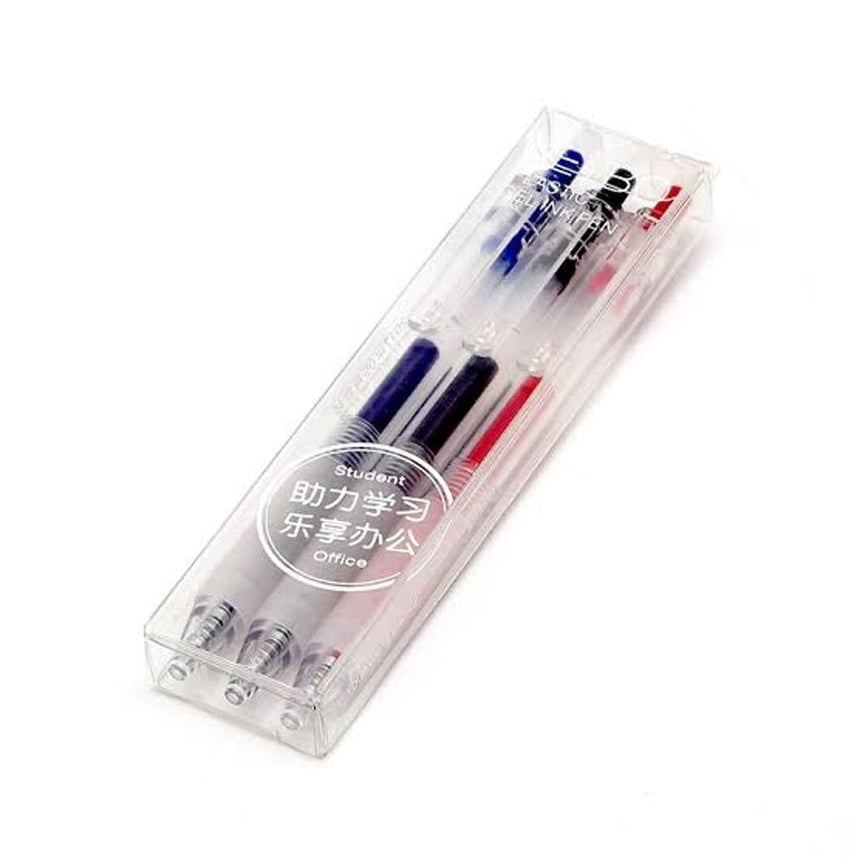 Kaco Keybo Retractable Gel Ink Pen - Pack of 3 - INDOFUTURE - Gel Pens