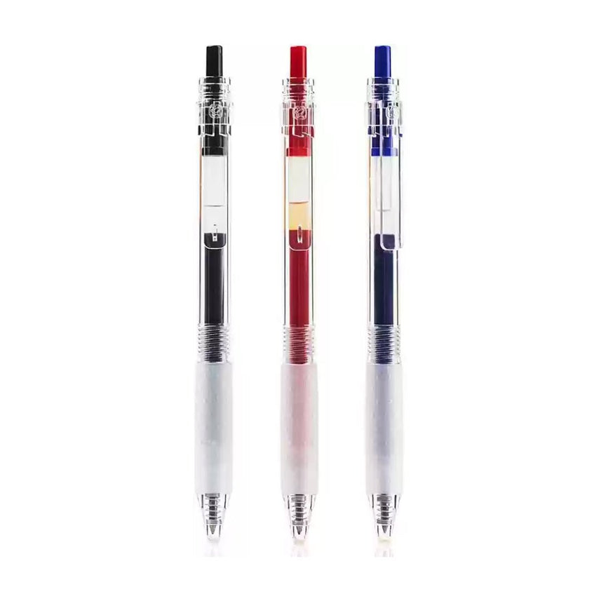 Kaco Keybo Retractable Gel Ink Pen - Pack of 3 - INDOFUTURE - Gel Pens