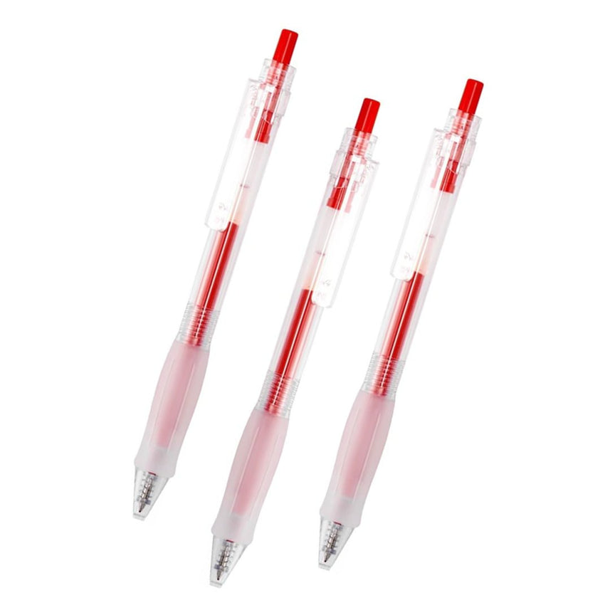 Kaco Keybo Retractable Gel Ink Pen - Pack of 3 - INDOFUTURE - Gel Pens