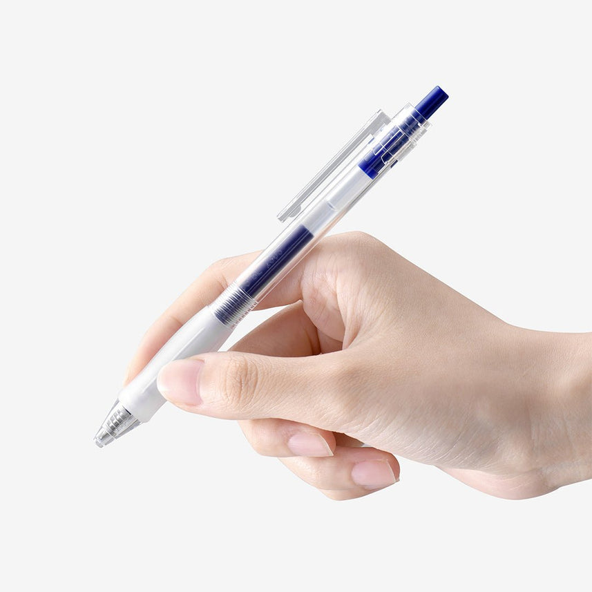 Kaco Keybo Transparent Gel Ink Pen - 5pcs - INDOFUTURE - KJ1003B - Gel Pens