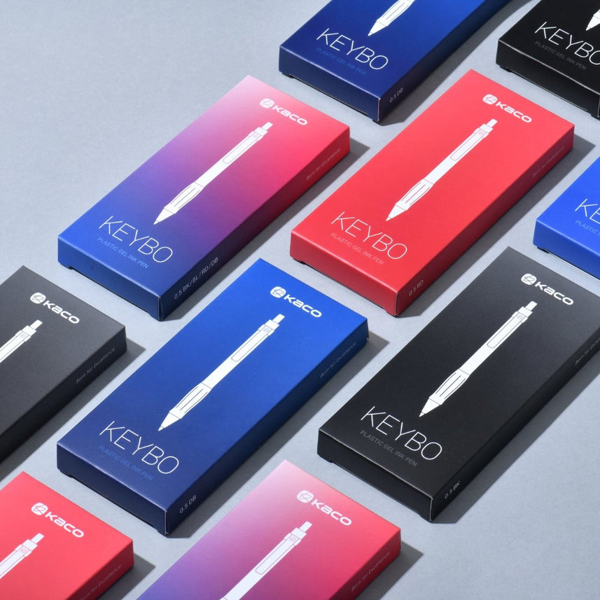 Kaco KEYBO Transparent Gel Ink Pen 5pcs/set - INDOFUTURE - KB00010073 - GEL PEN