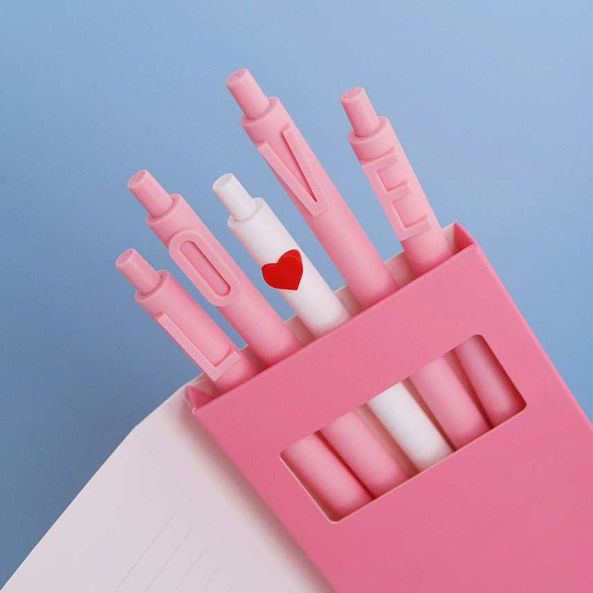 Kaco Love Gel Pen Set 0.5mm - INDOFUTURE - K1032 - Gel Pens