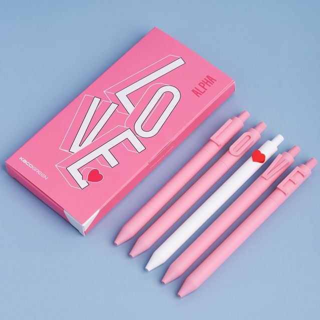 Kaco Love Gel Pen Set 0.5mm - INDOFUTURE - K1032 - Gel Pens