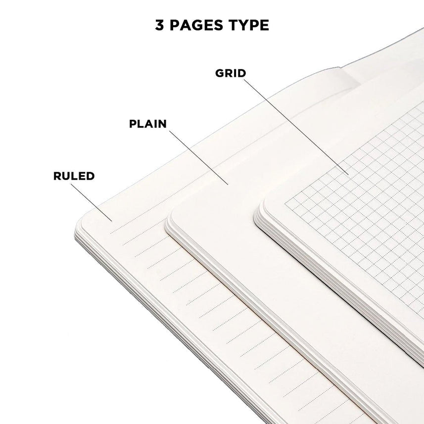 Kaco Memory Notebook - INDOFUTURE - Memory-Notebook-Black - Ruled