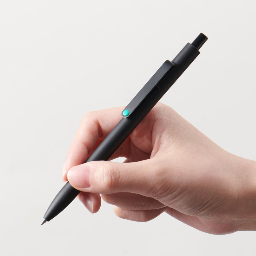 Kaco Midot Black Clip Chrome 0.5mm Gel Pen - INDOFUTURE - Gel Pens