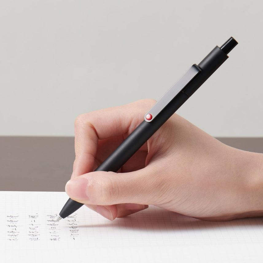 Kaco Midot Black Clip Chrome 0.5mm Gel Pen - INDOFUTURE - Gel Pens