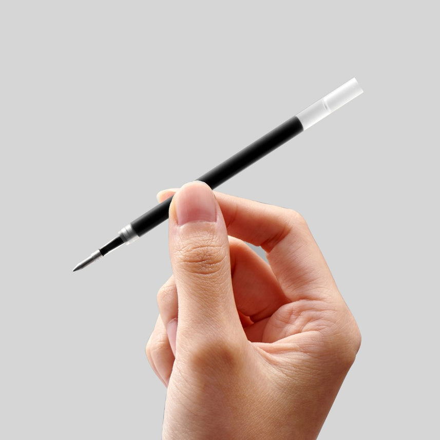 Kaco Midot Black Clip Chrome 0.5mm Gel Pen - INDOFUTURE - Gel Pens