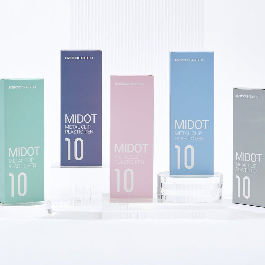 Kaco Midot gel Pen 0.5mm Black Ink - INDOFUTURE - Gel Pens