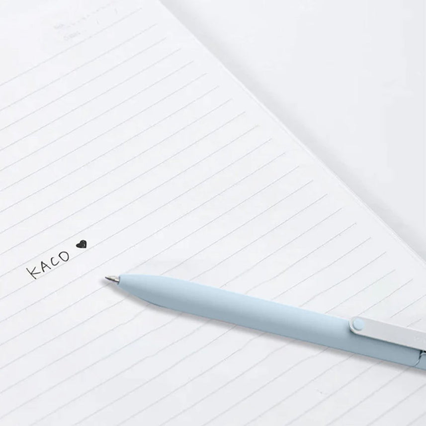 Kaco Midot Pastel Gel Pen 0.5mm Black Ink - INDOFUTURE - Gel Pens