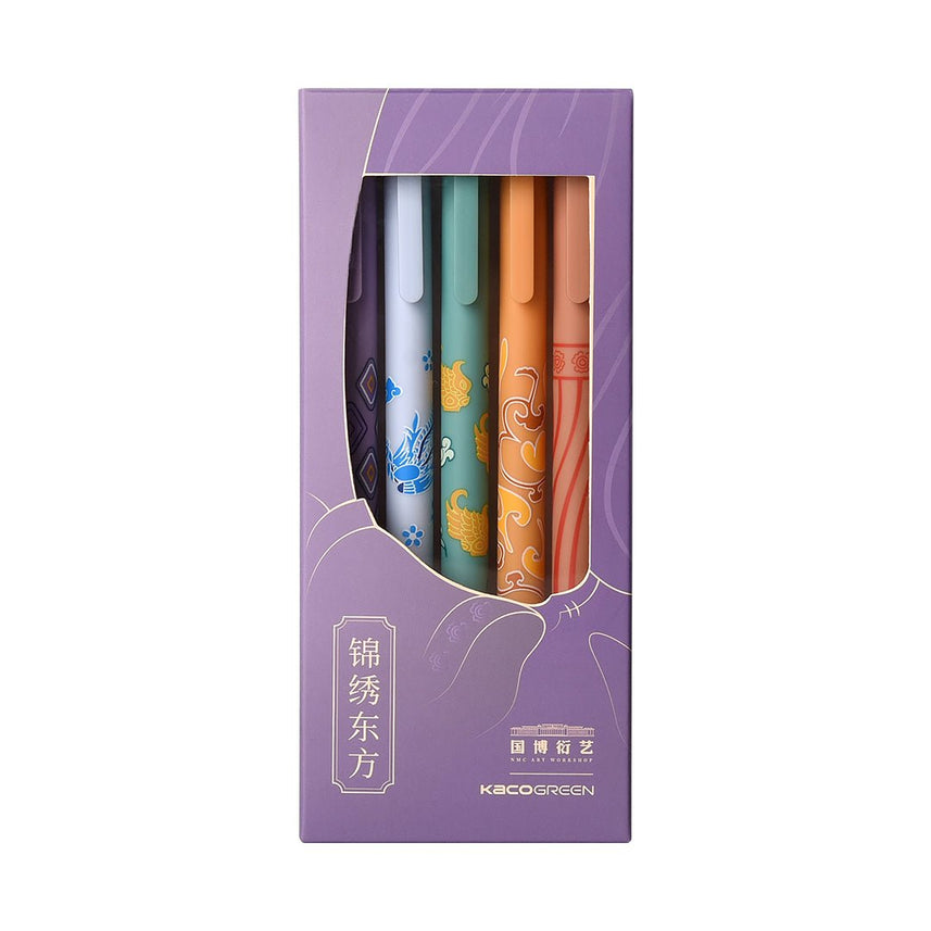 Kaco Pure Beautiful East - Pack of 5 - INDOFUTURE - Gel Pens