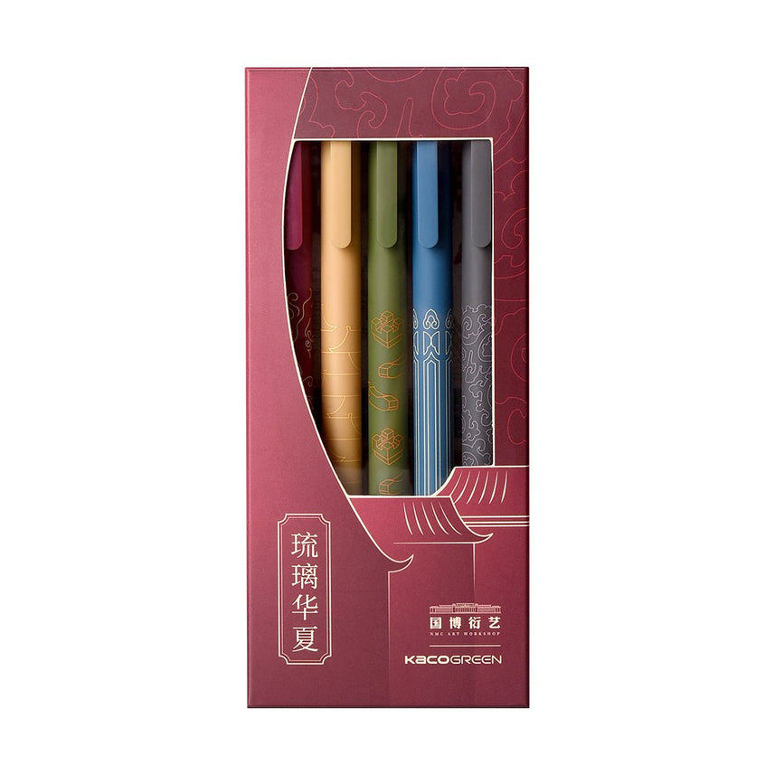 Kaco Pure Beautiful East - Pack of 5 - INDOFUTURE - Gel Pens